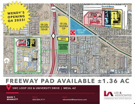 A look at SWC Loop 202 & University Drive commercial space in Mesa