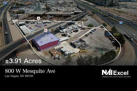 A look at 800 West Mesquite Avenue Commercial space for Rent in Las Vegas