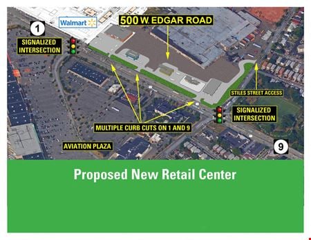 A look at Proposed New Retail Center commercial space in Linden