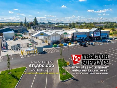 A look at Tractor Supply Co. commercial space in RIDGEFIELD