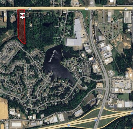 A look at 9.29 acre site, located on U.S. Highway 80 in Pearl, MS commercial space in Pearl