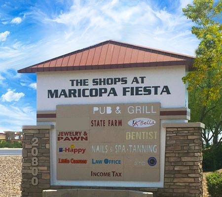 A look at THE SHOPS AT MARICOPA FIESTA Retail space for Rent in Maricopa