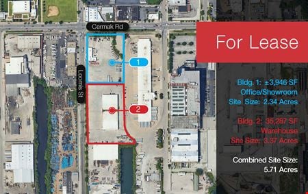A look at 39,233 SF (Divisible to 9,000 SF) on 5.71-Acre Site for Lease at 2217 S. Loomis Street, Chicago, IL commercial space in Chicago