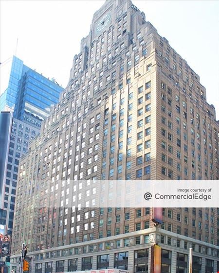 A look at Paramount Building Office space for Rent in New York