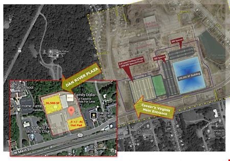 A look at Dan River Plaza - Danville, VA commercial space in Danville