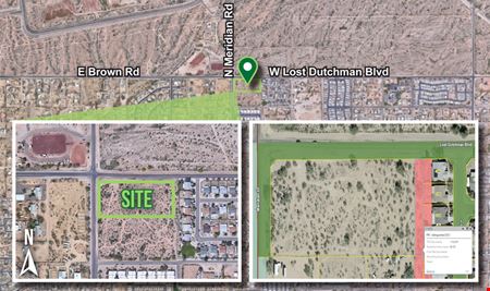 A look at Land - SEC Lost Dutchman & Meridian commercial space in Apache Junction
