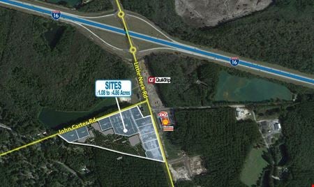 A look at Retail Land Parcels: ±1.08 to ±4.86 Acres @ I-16 | For Sale commercial space in Bloomingdale