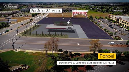 A look at Rocklin, CA Land commercial space in Rocklin