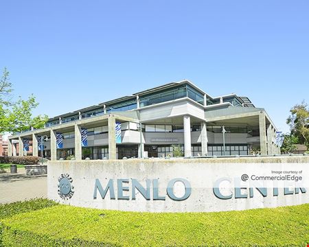 A look at Menlo Center Office space for Rent in Menlo Park