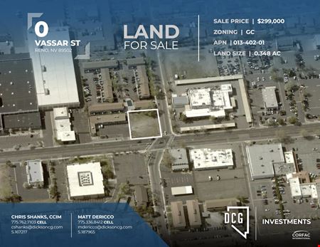 A look at 0 Vassar Street commercial space in Reno