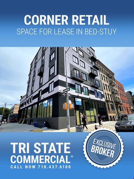 2,000 SF - 4,000 SF | 597 Marcy Ave | Retail Space for Lease - Brooklyn