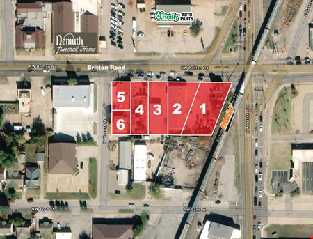 A look at 1100, 1112, 1116, 1120, 1124 W. Britton Road commercial space in Oklahoma City