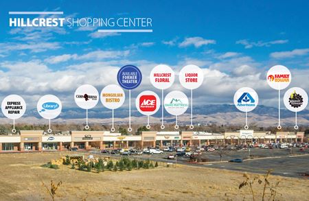 A look at Hillcrest Shopping Center Retail space for Rent in Boise