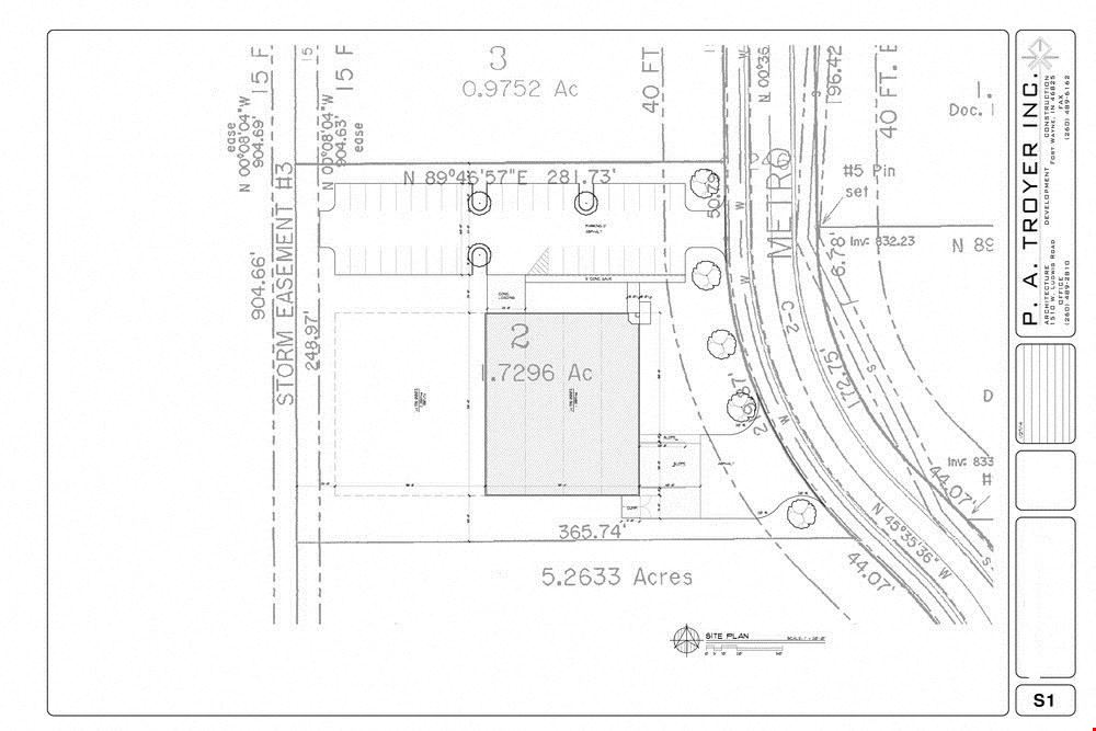 Metro Business Park Build to Suit Leaseback Building - 1.17 acres up to 18.16 ac