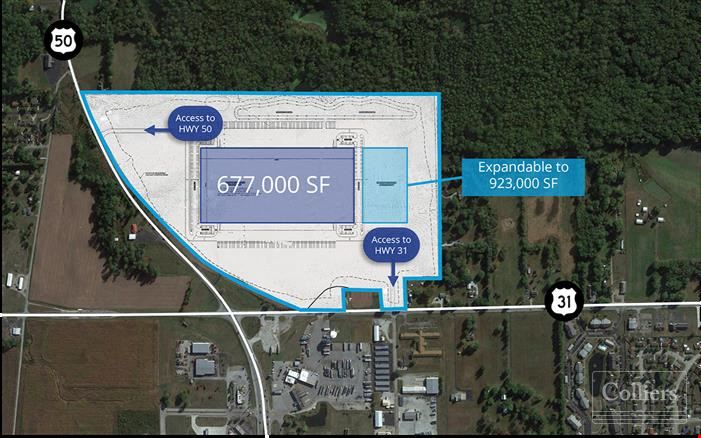 ± 84.83 Acres of I-65 Development Land Available