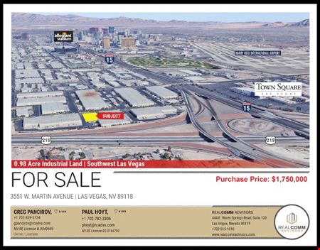 A look at 3551 W Martin Ave commercial space in Las Vegas